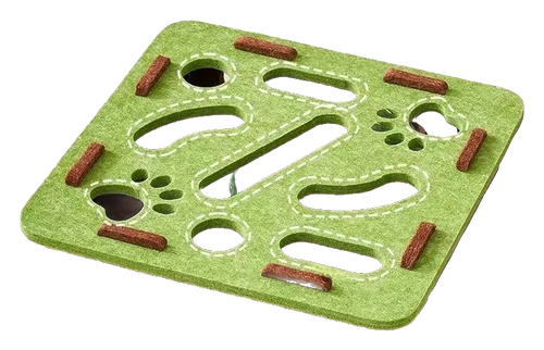 Felt puzzle box