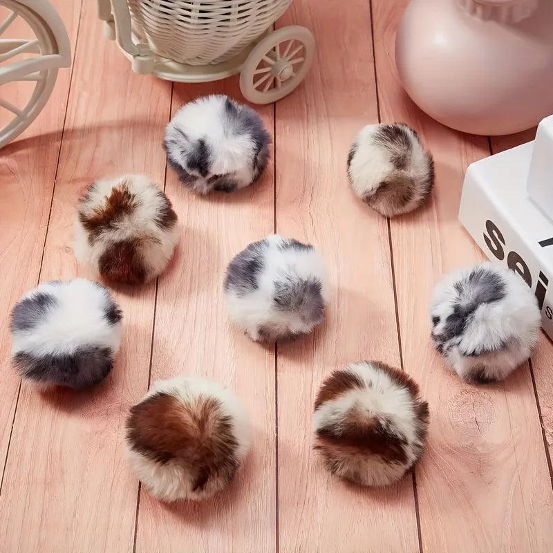 Leopard plush balls · Photo 4