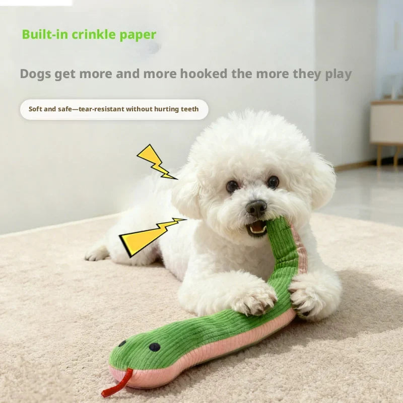 Squeaky snake chew · Photo 1