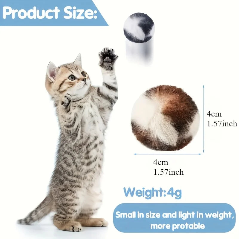 Leopard plush balls · Photo 3