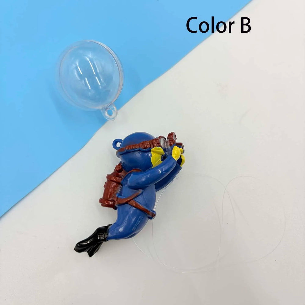 Floating scuba diver · Photo 4