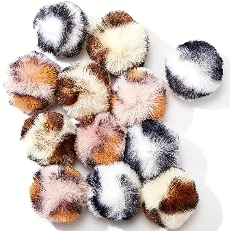 Leopard plush balls · Photo 1