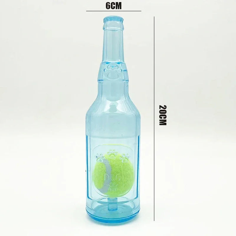 Squeaky bottle with ball · Photo 4
