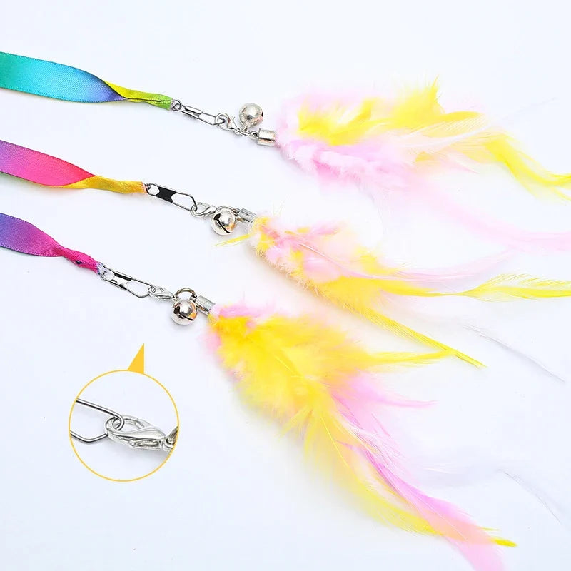 Ribbon feather wand · Photo 2