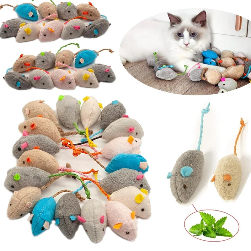 Catnip rattle mice · Photo 1