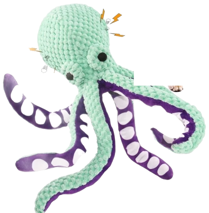 Octopus plush