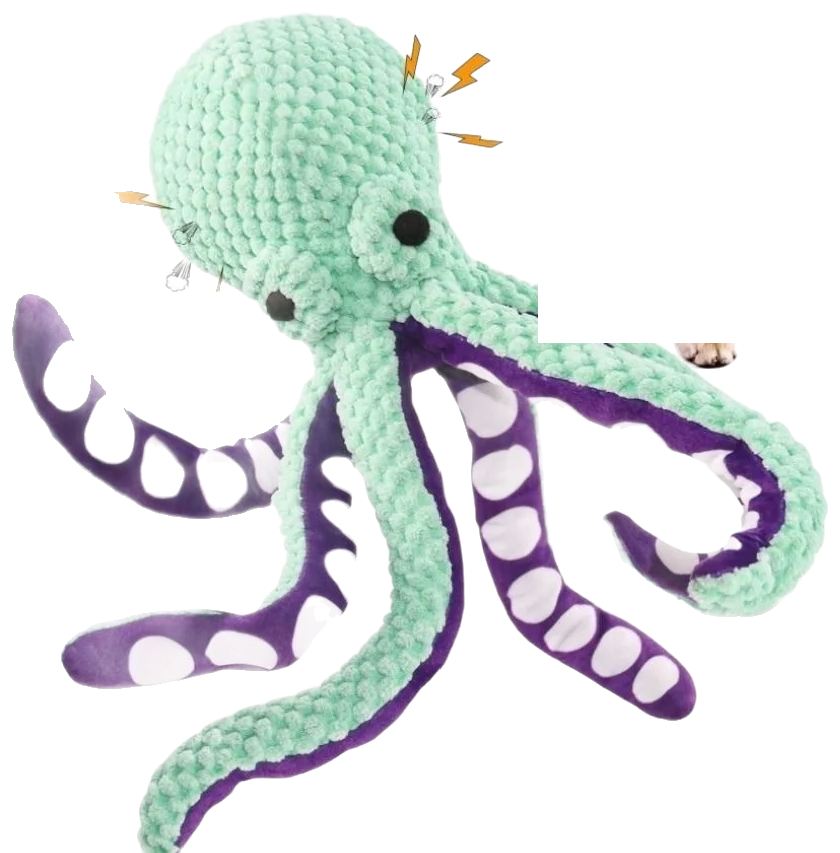 Octopus plush
