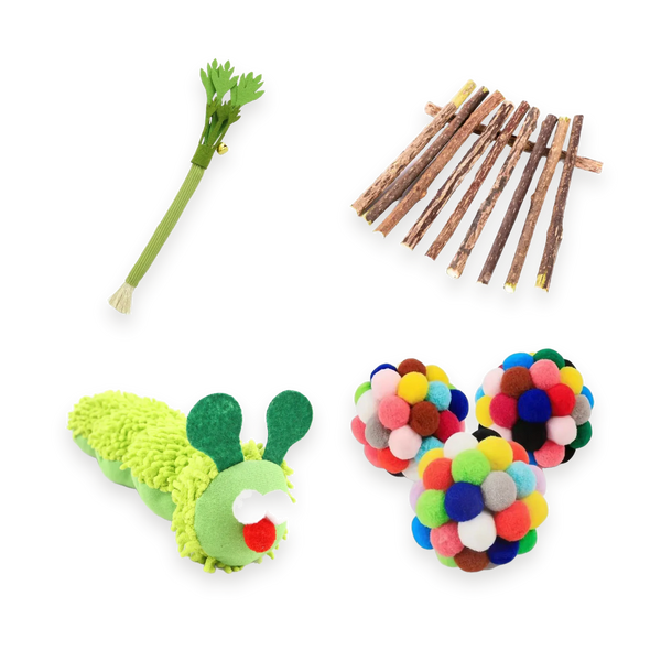 Chill & Chew Pack: all 4 toys