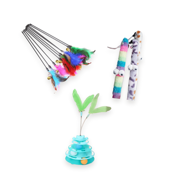 Feather Frenzy Pack: all 3 toys