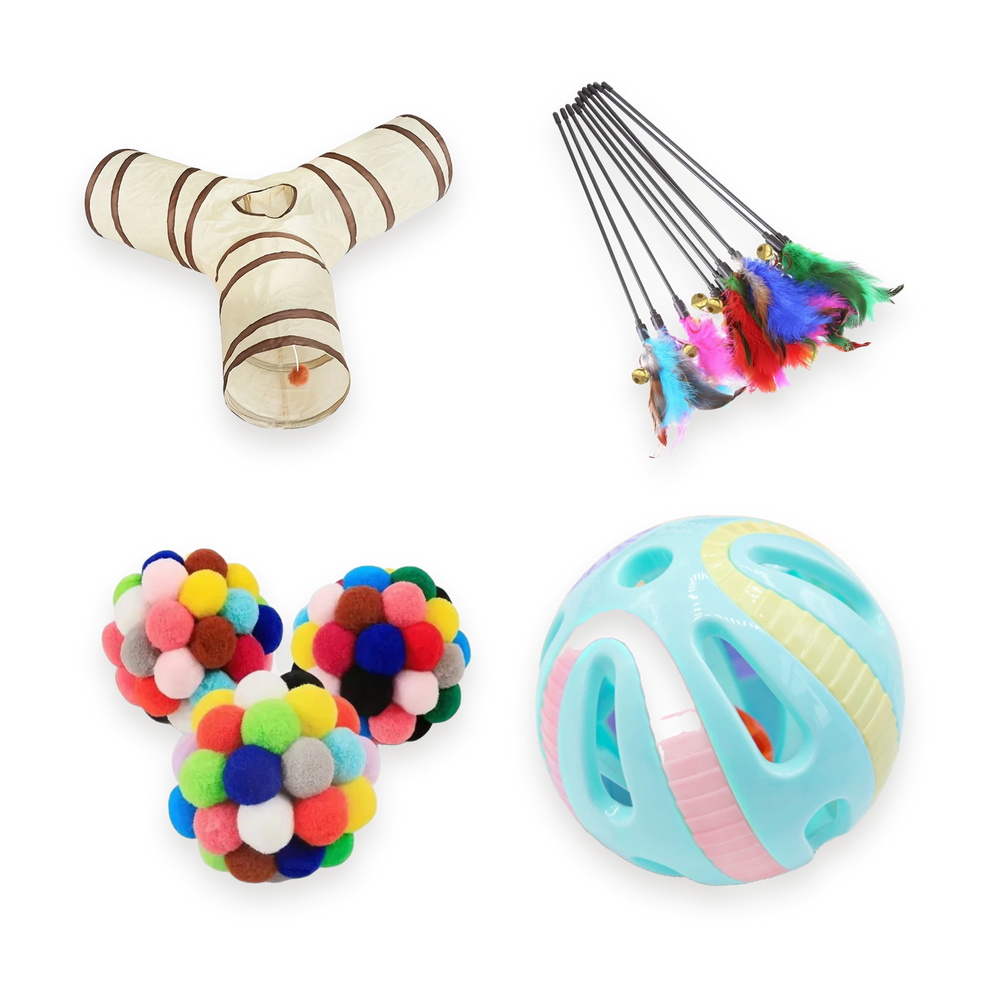 Multi-Cat Party Pack: all 4 toys