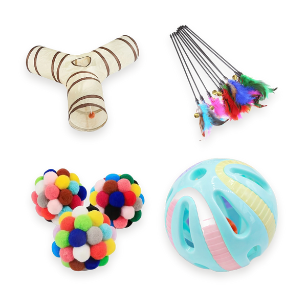 Multi-Cat Party Pack: all 4 toys