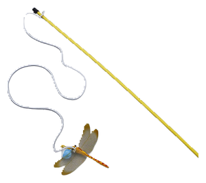 Short dragonfly wand