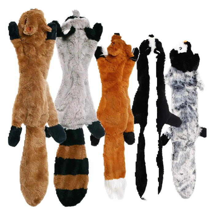 No-stuffing squeaky animal
