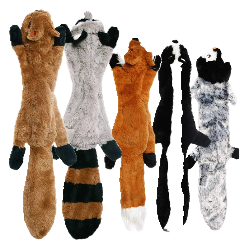 No-stuffing squeaky animal
