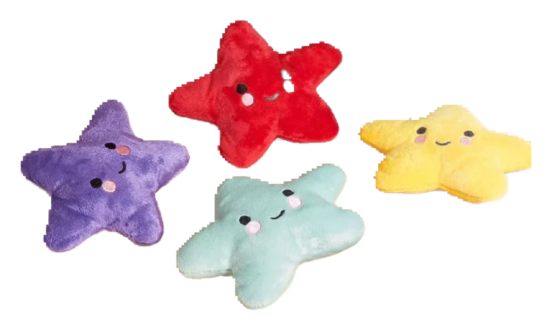 Star squeaky plush