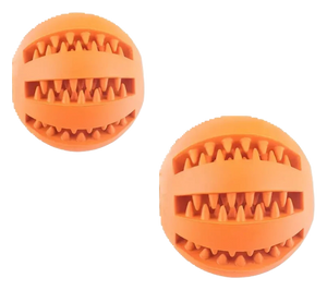 Treat-dispensing ball