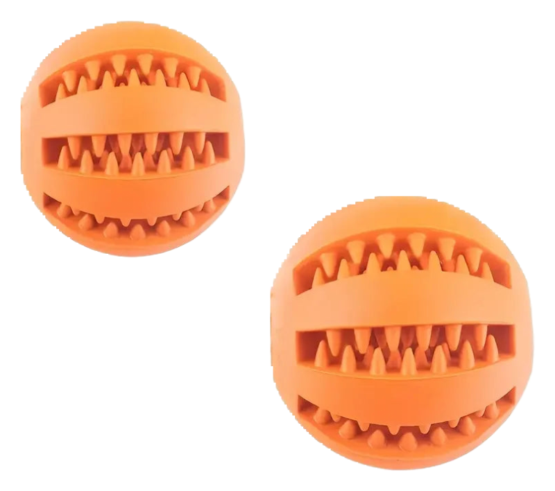 Treat-dispensing ball