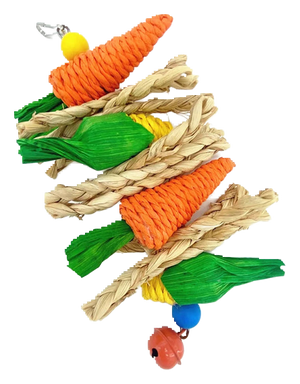Woven chew ball