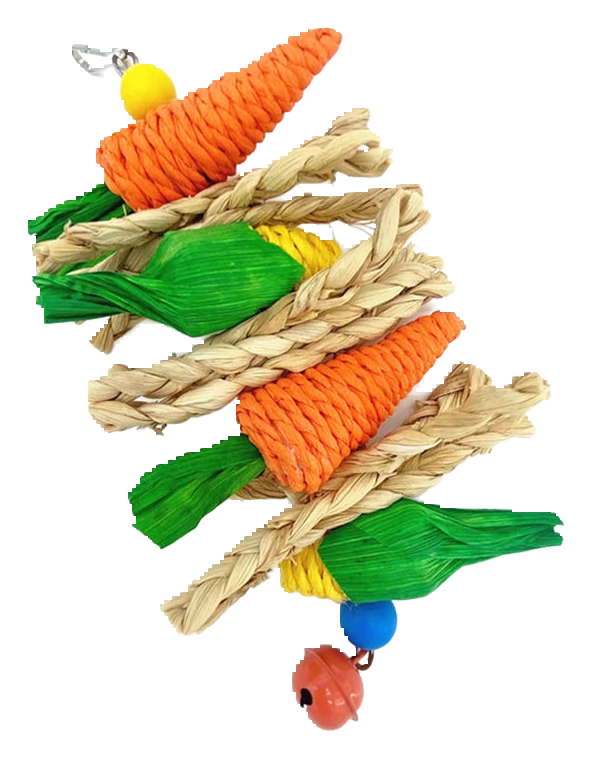 Woven chew ball
