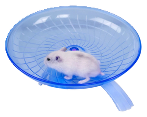Silent flying saucer wheel