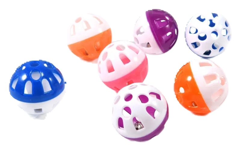 Rolling bell balls