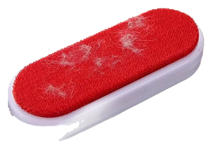 Self-cleaning lint roller