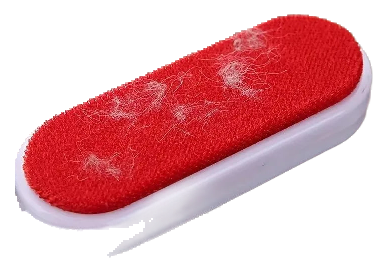 Self-cleaning lint roller