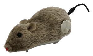 Wind-up plush mouse