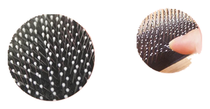 Wooden bristle brush