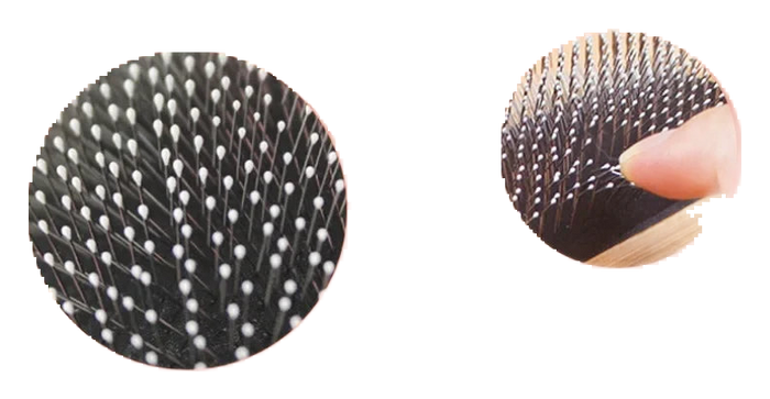 Wooden bristle brush
