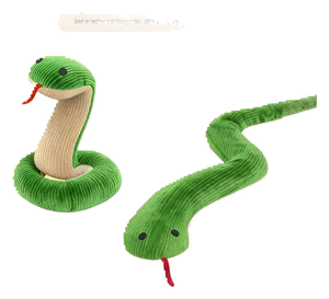 Squeaky snake chew